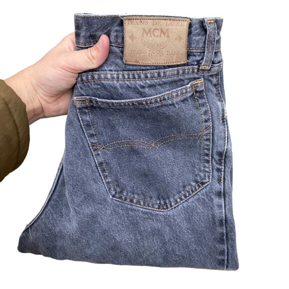 Vintage MCM Jeans Size 33 Gray - Picture 1 of 10